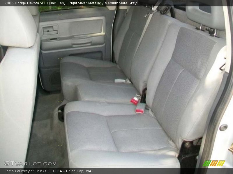 Bright Silver Metallic / Medium Slate Gray 2006 Dodge Dakota SLT Quad Cab