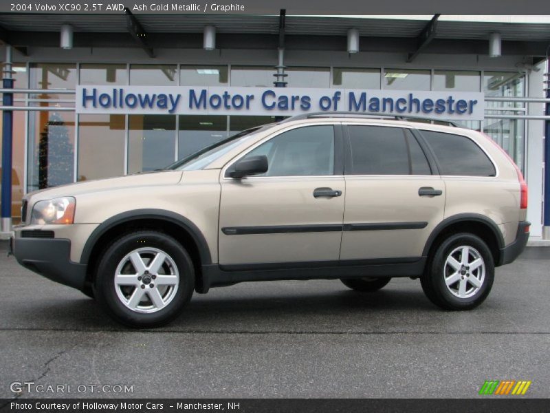Ash Gold Metallic / Graphite 2004 Volvo XC90 2.5T AWD