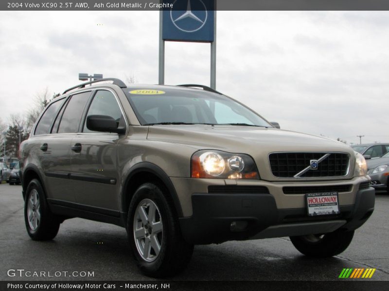 Ash Gold Metallic / Graphite 2004 Volvo XC90 2.5T AWD