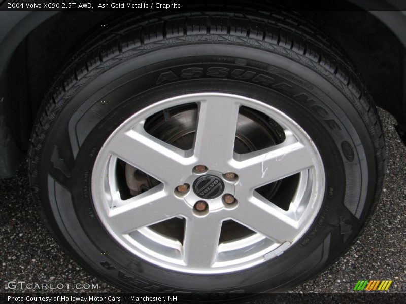 Ash Gold Metallic / Graphite 2004 Volvo XC90 2.5T AWD