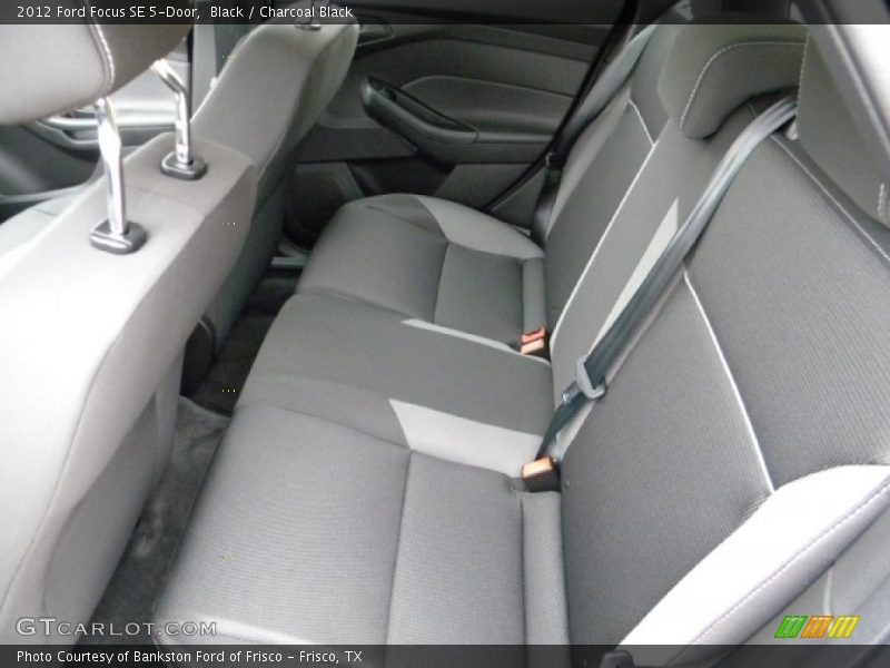  2012 Focus SE 5-Door Charcoal Black Interior
