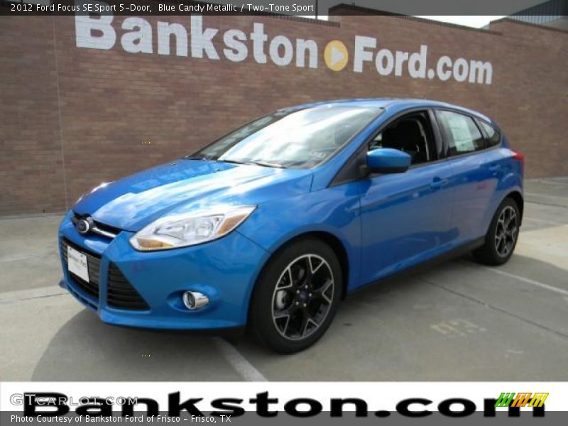 Blue Candy Metallic / Two-Tone Sport 2012 Ford Focus SE Sport 5-Door