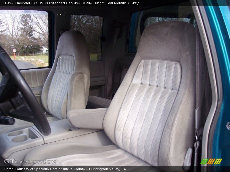  1994 C/K 3500 Extended Cab 4x4 Dually Gray Interior