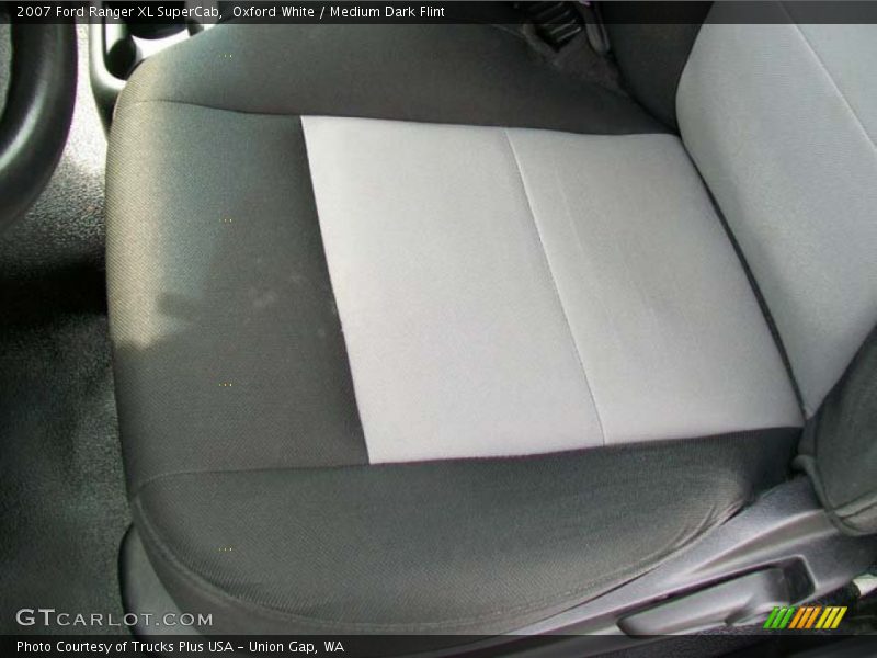 Oxford White / Medium Dark Flint 2007 Ford Ranger XL SuperCab