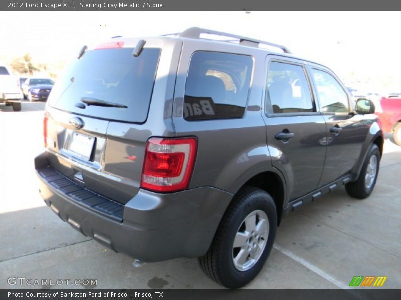 Sterling Gray Metallic / Stone 2012 Ford Escape XLT
