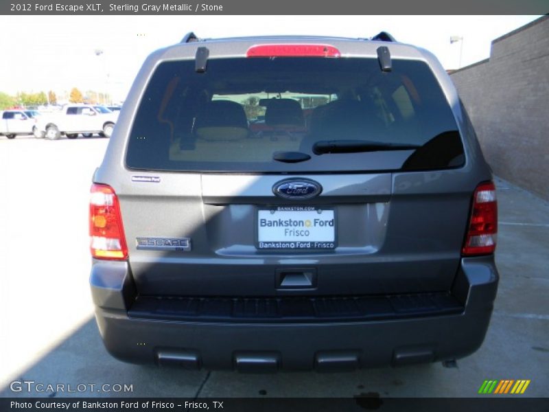 Sterling Gray Metallic / Stone 2012 Ford Escape XLT