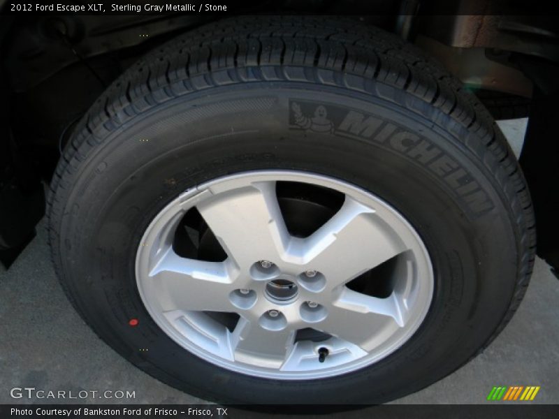 Sterling Gray Metallic / Stone 2012 Ford Escape XLT