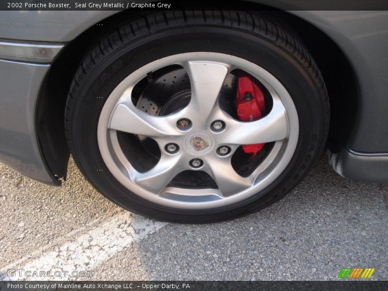 Seal Grey Metallic / Graphite Grey 2002 Porsche Boxster