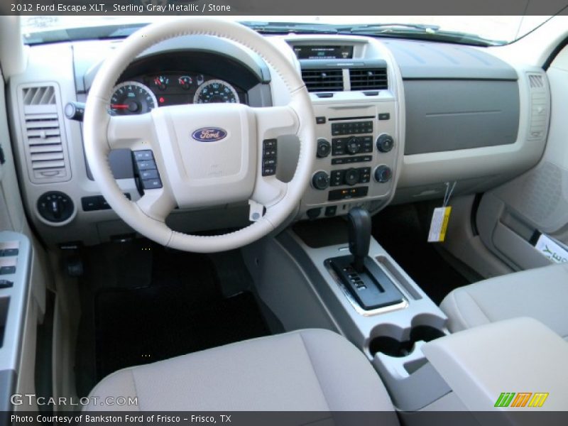 Sterling Gray Metallic / Stone 2012 Ford Escape XLT