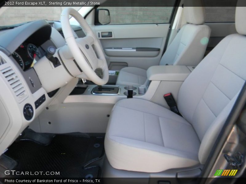 Sterling Gray Metallic / Stone 2012 Ford Escape XLT