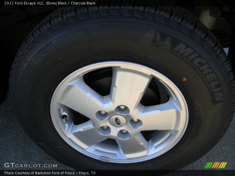 Ebony Black / Charcoal Black 2012 Ford Escape XLS
