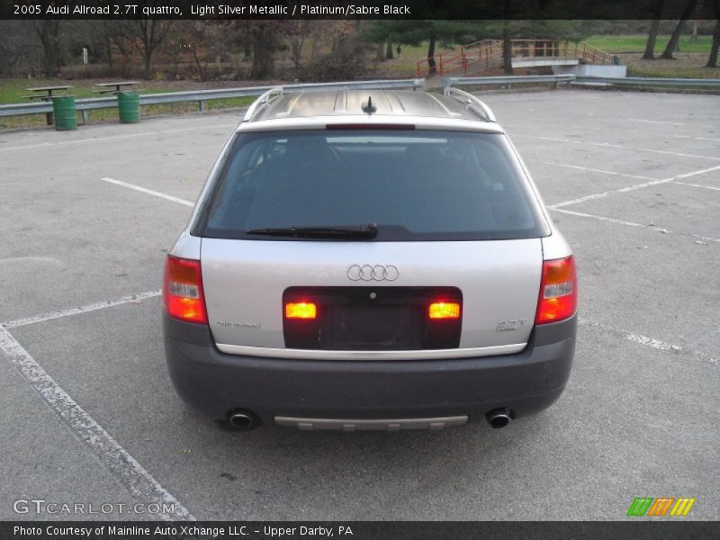 Light Silver Metallic / Platinum/Sabre Black 2005 Audi Allroad 2.7T quattro