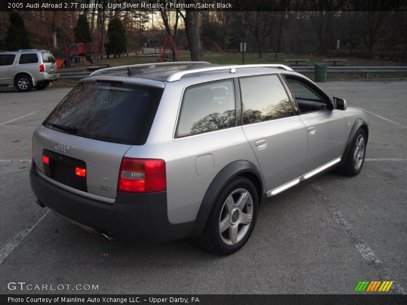 Light Silver Metallic / Platinum/Sabre Black 2005 Audi Allroad 2.7T quattro