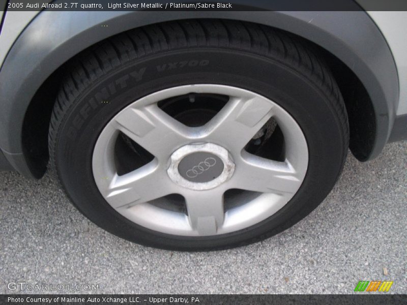 Light Silver Metallic / Platinum/Sabre Black 2005 Audi Allroad 2.7T quattro