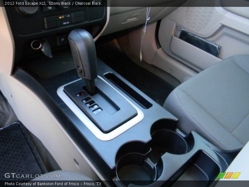 Ebony Black / Charcoal Black 2012 Ford Escape XLS