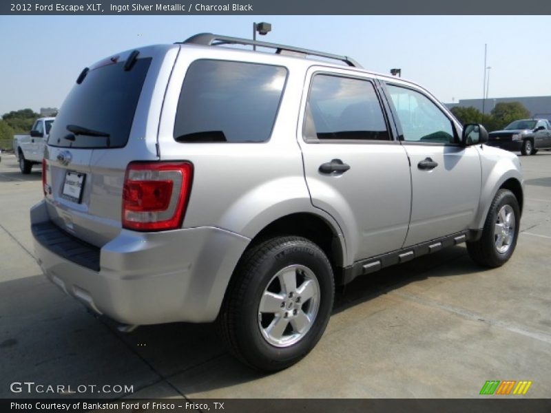 Ingot Silver Metallic / Charcoal Black 2012 Ford Escape XLT