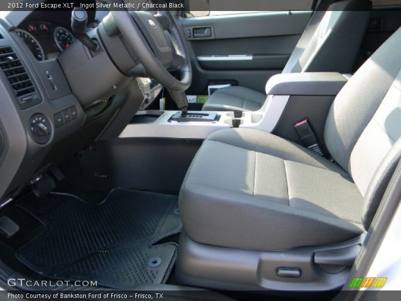 Ingot Silver Metallic / Charcoal Black 2012 Ford Escape XLT