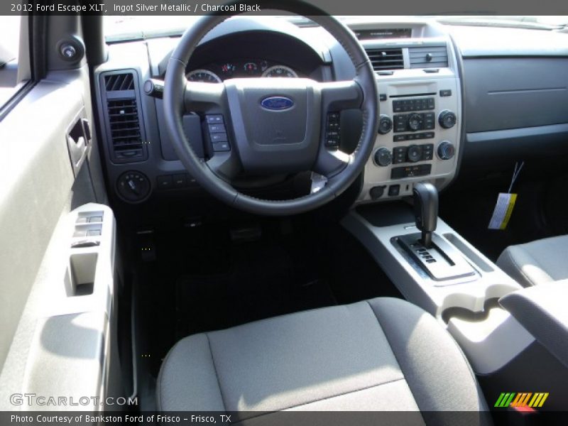 Ingot Silver Metallic / Charcoal Black 2012 Ford Escape XLT