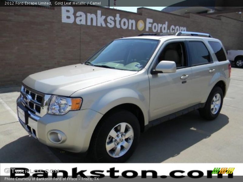Gold Leaf Metallic / Camel 2012 Ford Escape Limited