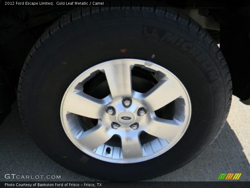 Gold Leaf Metallic / Camel 2012 Ford Escape Limited