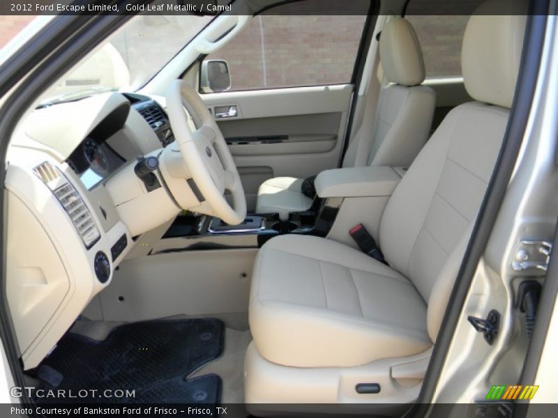 Gold Leaf Metallic / Camel 2012 Ford Escape Limited