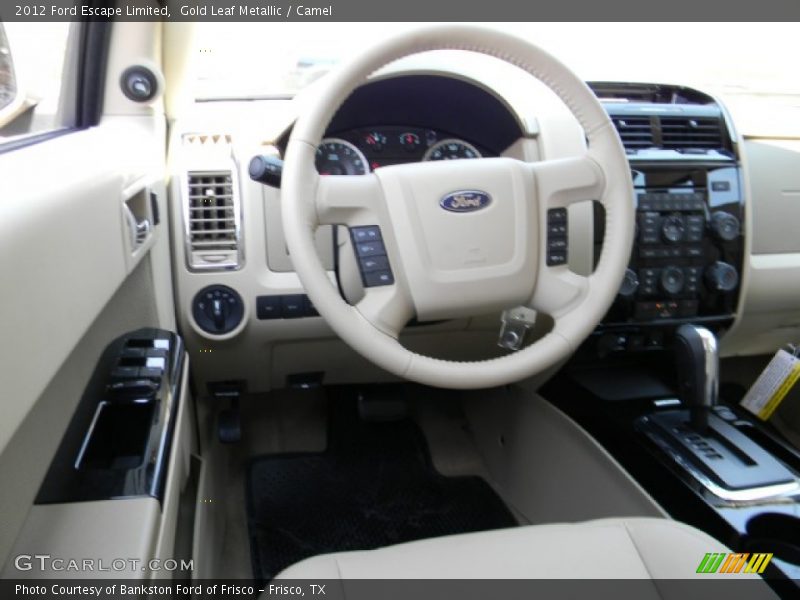 Gold Leaf Metallic / Camel 2012 Ford Escape Limited
