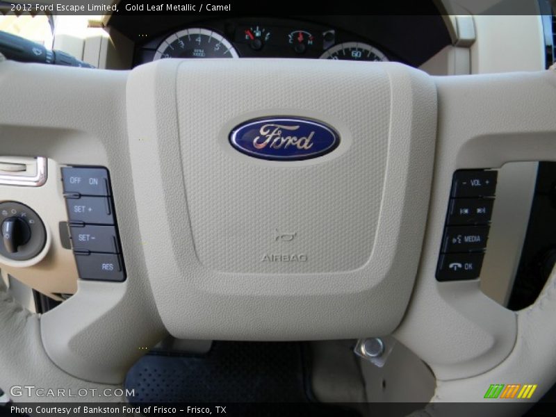 Gold Leaf Metallic / Camel 2012 Ford Escape Limited