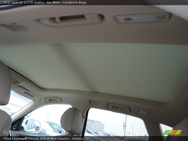 Ibis White / Cardamom Beige 2012 Audi Q5 3.2 FSI quattro