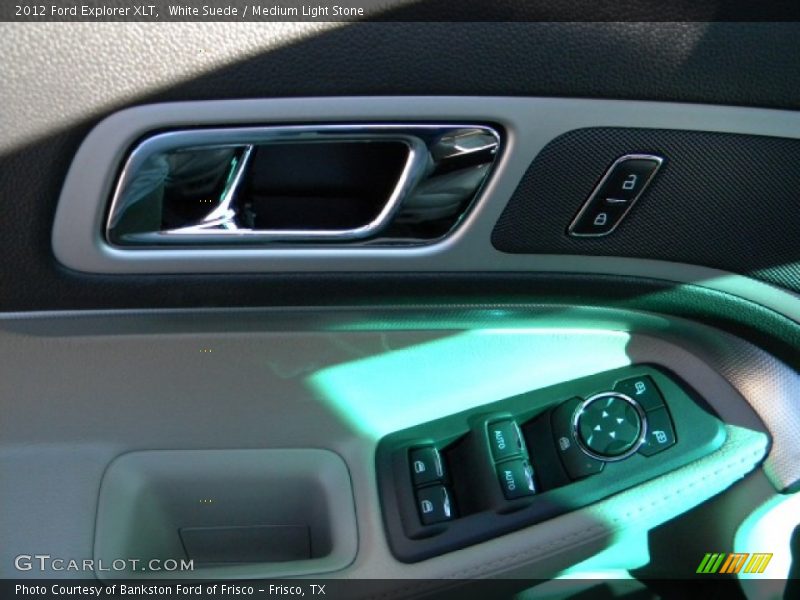 White Suede / Medium Light Stone 2012 Ford Explorer XLT