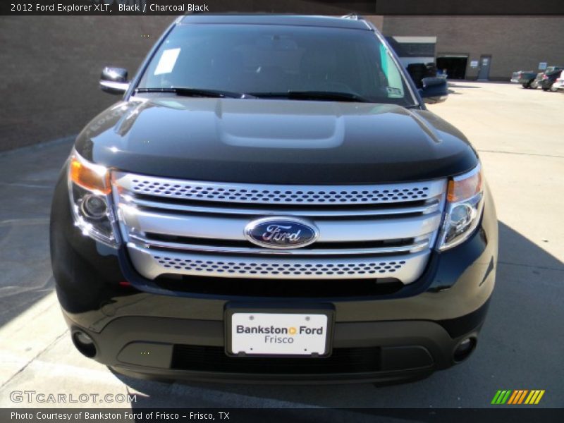 Black / Charcoal Black 2012 Ford Explorer XLT