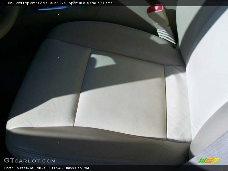 Sport Blue Metallic / Camel 2009 Ford Explorer Eddie Bauer 4x4