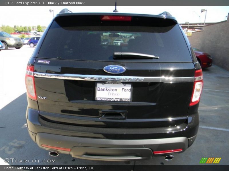 Black / Charcoal Black 2012 Ford Explorer XLT