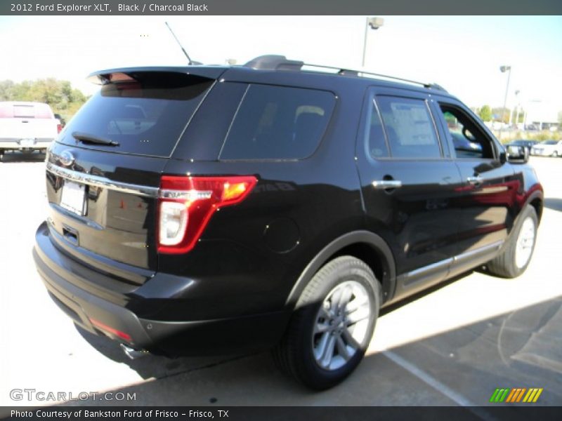 Black / Charcoal Black 2012 Ford Explorer XLT