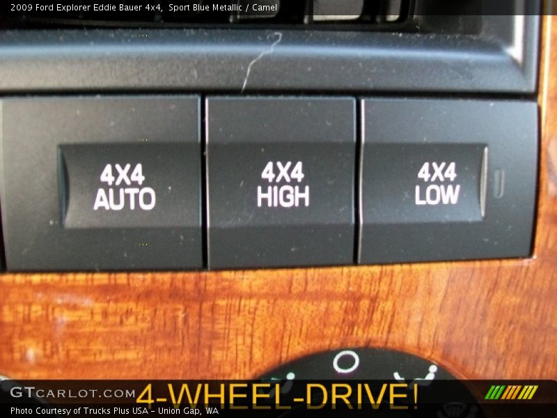 Sport Blue Metallic / Camel 2009 Ford Explorer Eddie Bauer 4x4