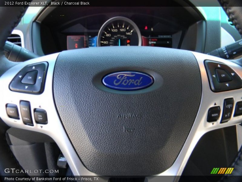 Black / Charcoal Black 2012 Ford Explorer XLT