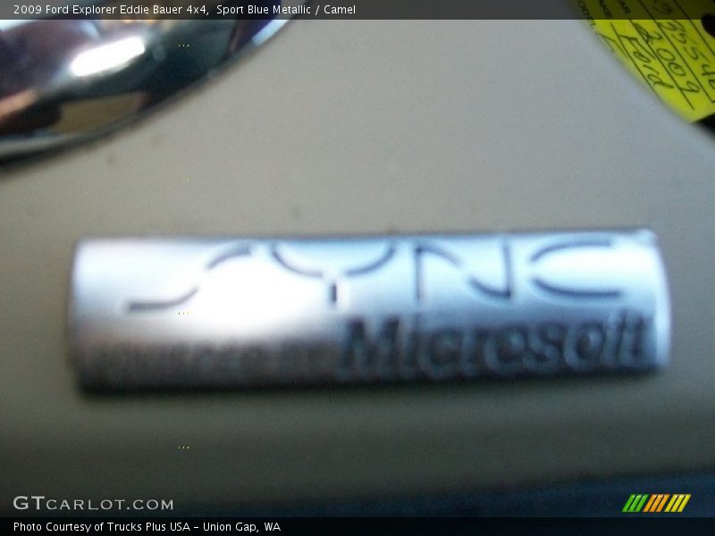 Sport Blue Metallic / Camel 2009 Ford Explorer Eddie Bauer 4x4