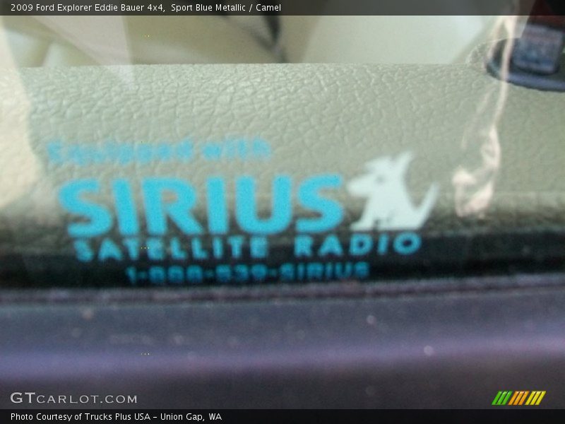 Sport Blue Metallic / Camel 2009 Ford Explorer Eddie Bauer 4x4