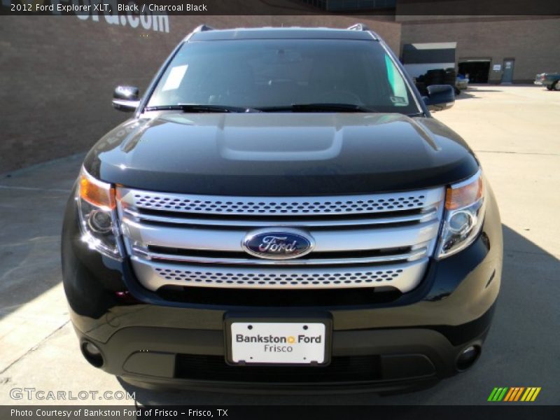 Black / Charcoal Black 2012 Ford Explorer XLT