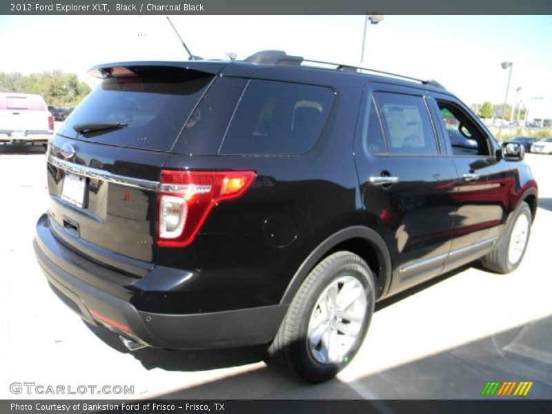 Black / Charcoal Black 2012 Ford Explorer XLT