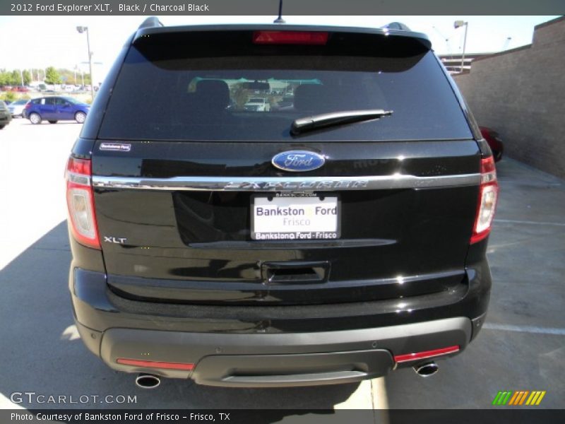 Black / Charcoal Black 2012 Ford Explorer XLT