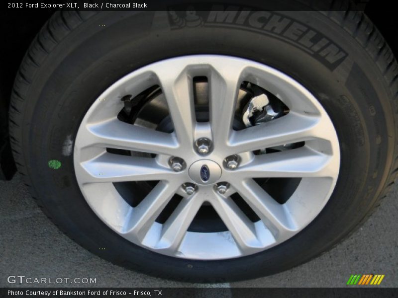 Black / Charcoal Black 2012 Ford Explorer XLT