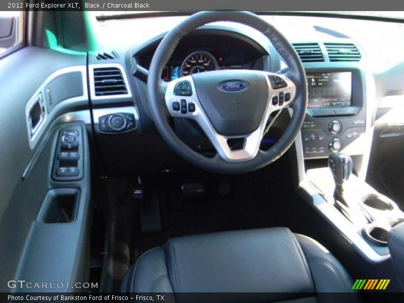 Black / Charcoal Black 2012 Ford Explorer XLT