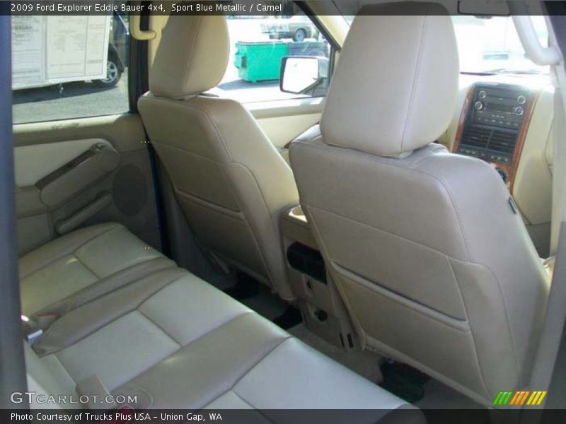 Sport Blue Metallic / Camel 2009 Ford Explorer Eddie Bauer 4x4