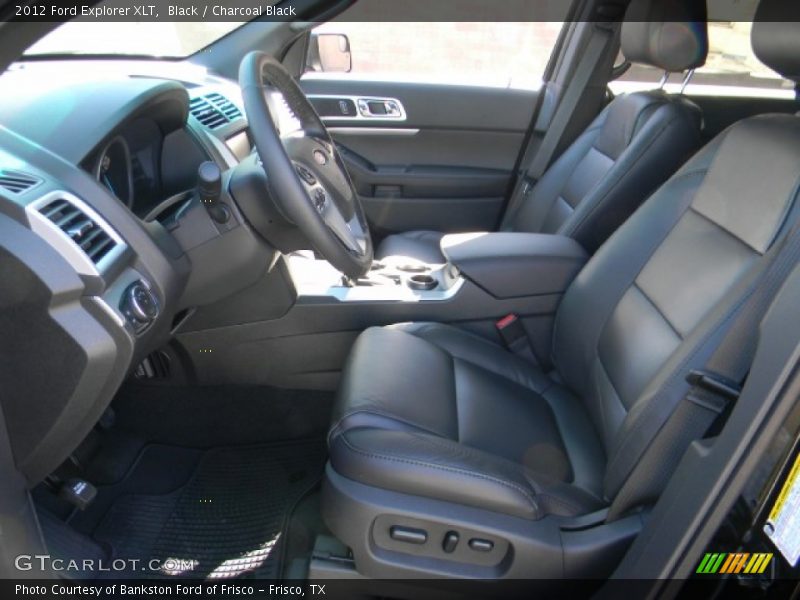 Black / Charcoal Black 2012 Ford Explorer XLT
