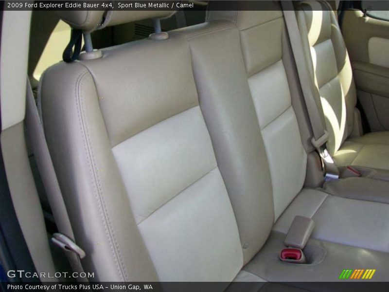 Sport Blue Metallic / Camel 2009 Ford Explorer Eddie Bauer 4x4