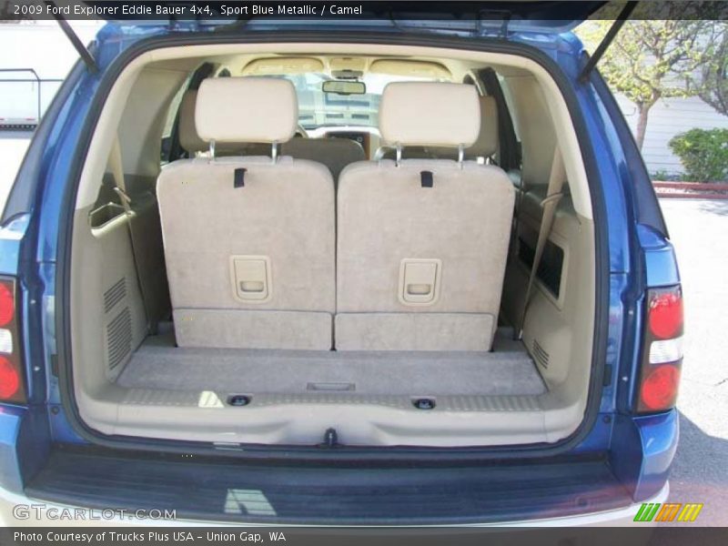 Sport Blue Metallic / Camel 2009 Ford Explorer Eddie Bauer 4x4
