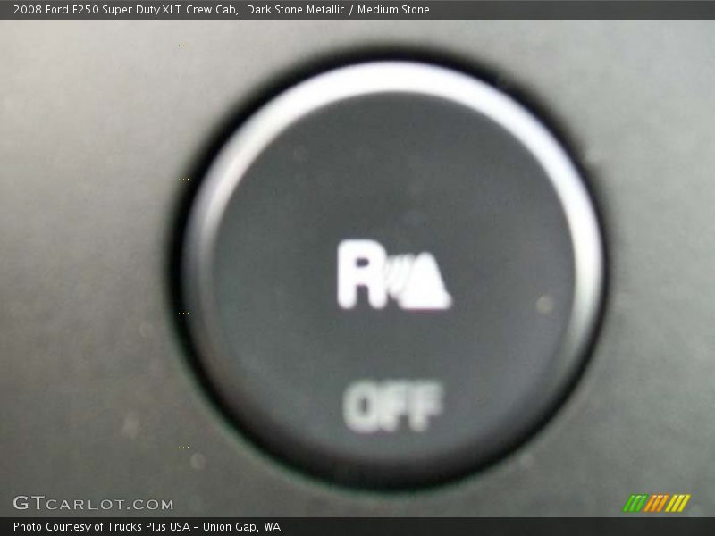Dark Stone Metallic / Medium Stone 2008 Ford F250 Super Duty XLT Crew Cab
