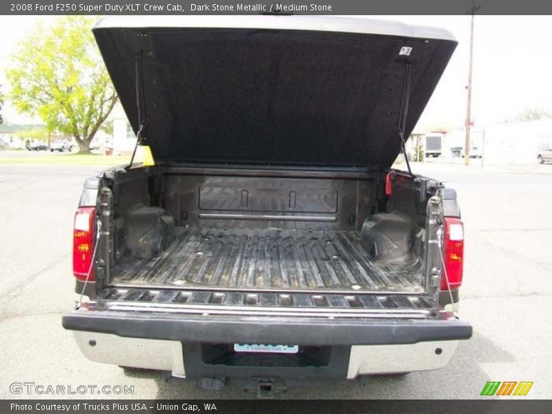 Dark Stone Metallic / Medium Stone 2008 Ford F250 Super Duty XLT Crew Cab