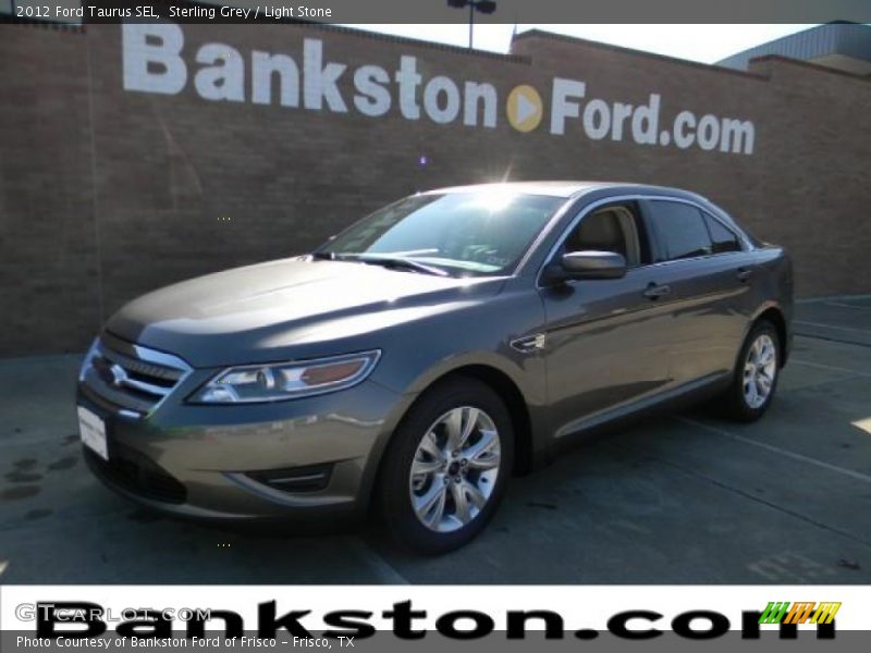Sterling Grey / Light Stone 2012 Ford Taurus SEL