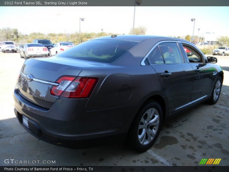 Sterling Grey / Light Stone 2012 Ford Taurus SEL